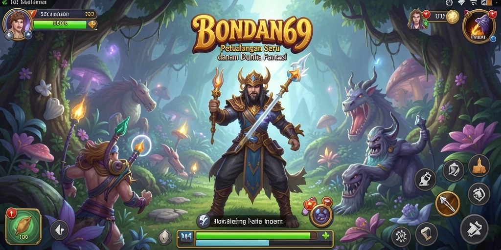 Gameplay menakjubkan yang memperlihatkan petualangan seru dalam BONDAN69.