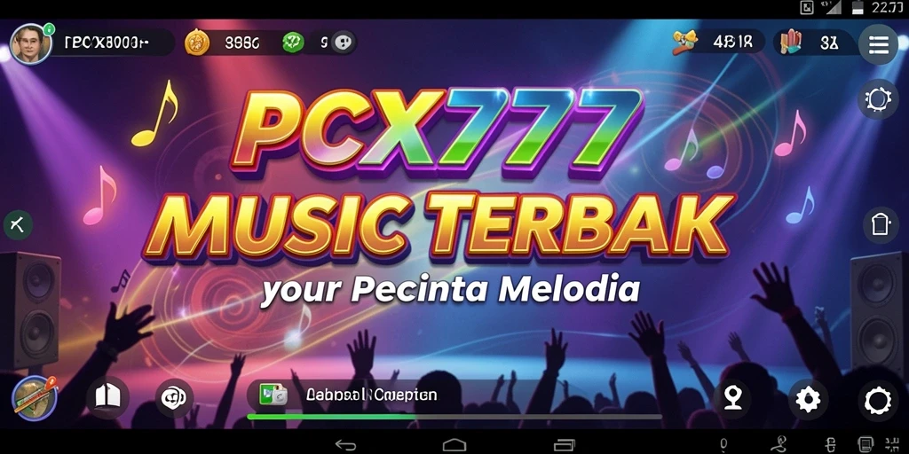 Tampilan gameplay PCX777 yang seru dan interaktif.