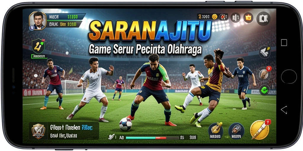 Tampilan gameplay SARANAJITU yang menarik dan dinamis.