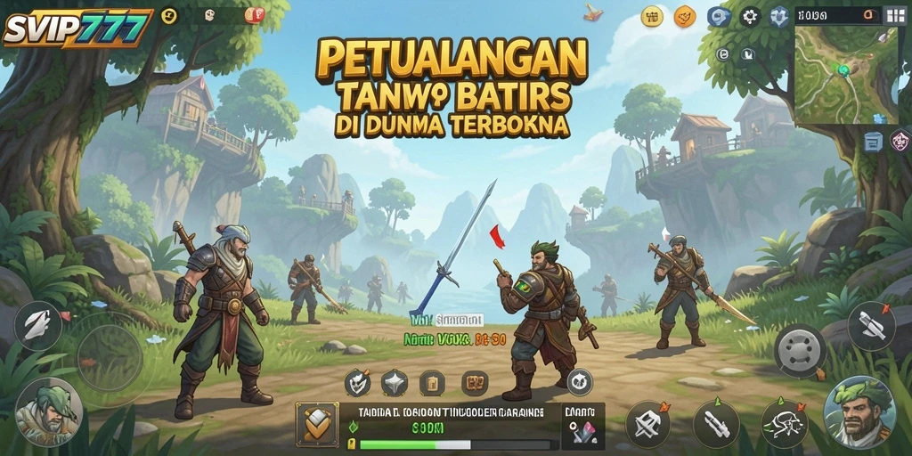 Gameplay seru dan luas dari SVIP777 dalam dunia Open World.